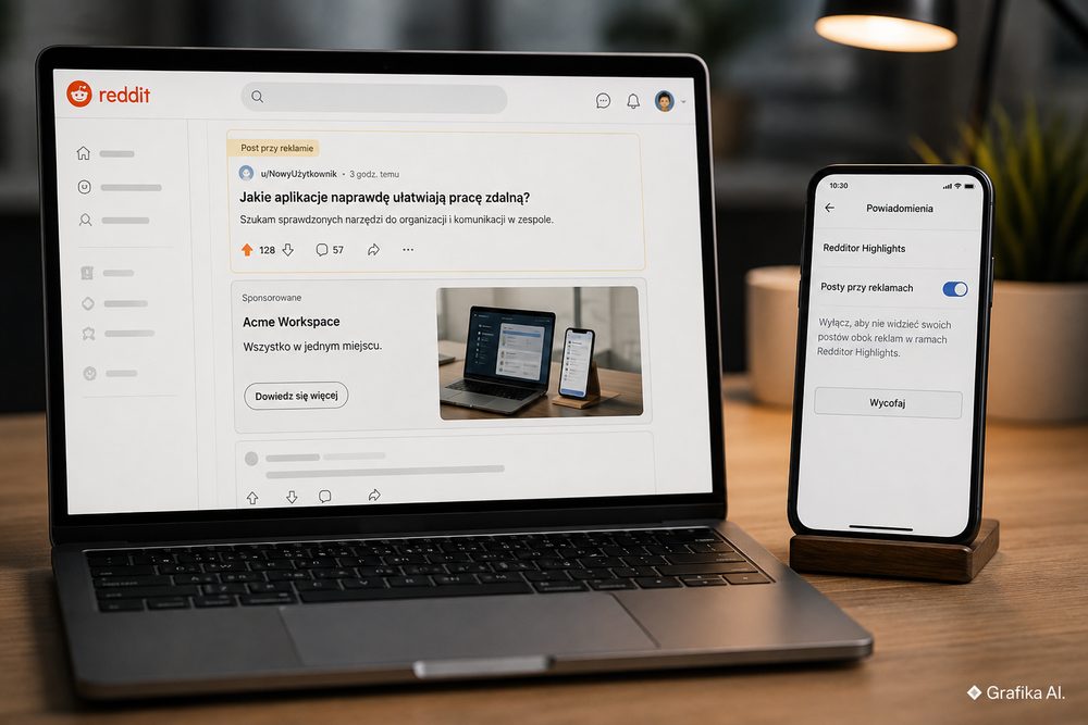 Twoje posty z Reddita mogą pojawić się przy reklamach marek — jak działa nowy mechanizm Redditor Highlights i możliwość wycofania własnej treści